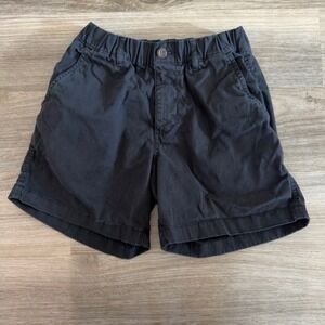 Bearbottom Shorts Mens Small 5.5 Inseam Black Elastic Waist Stretch Casual